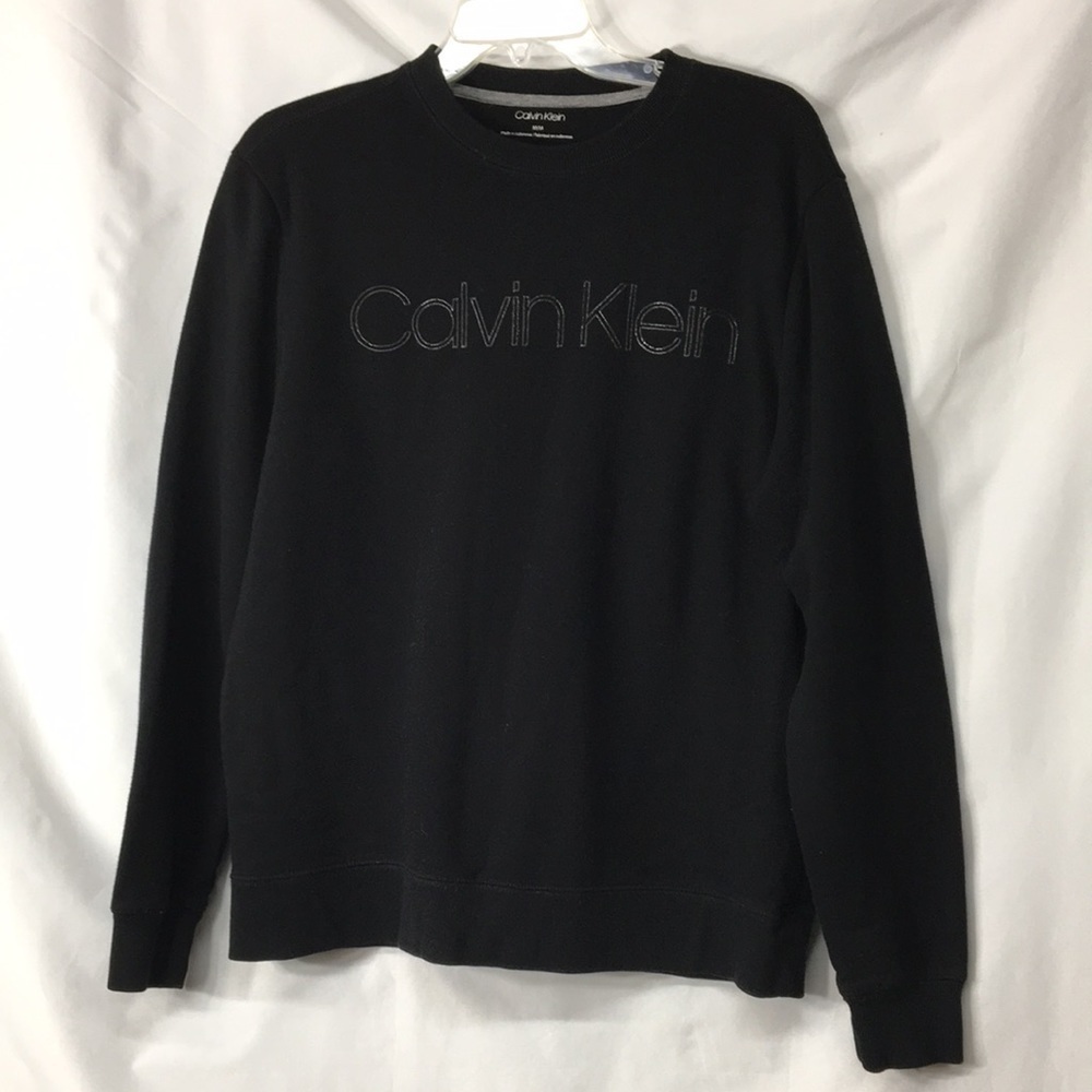 Calvin Klein Women’s Black Pull-Over Sweatshirt Size M Like-NEW Condition